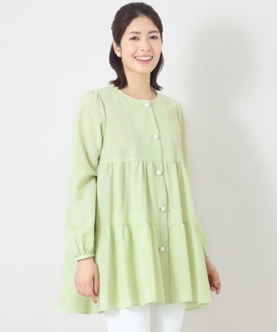 ブライトクロス ティアードブラウス