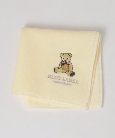 BEAR刺しゅうタオルハンカチ