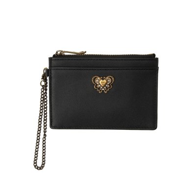 アナスイ ANNA SUI ウィング ファスナー付パスケース