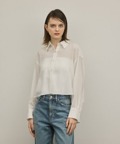 バックフレアシャツ