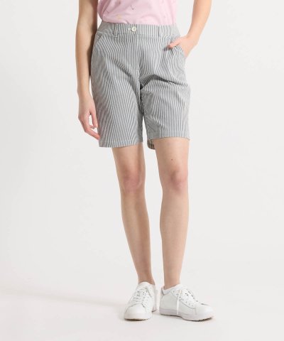 マンシングウェア MUNSINGWEAR ストレッチシアサッカーハーフパンツ