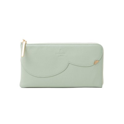 ランバン オン ブルー LANVIN en Bleu デクール 薄マチLファスナ