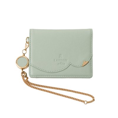 ランバン オン ブルー LANVIN en Bleu デクール 三面パスケース