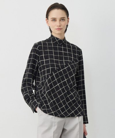 【30th ANNIVERSARY】 ウィンドウペンプリント プルオーバーブラウ