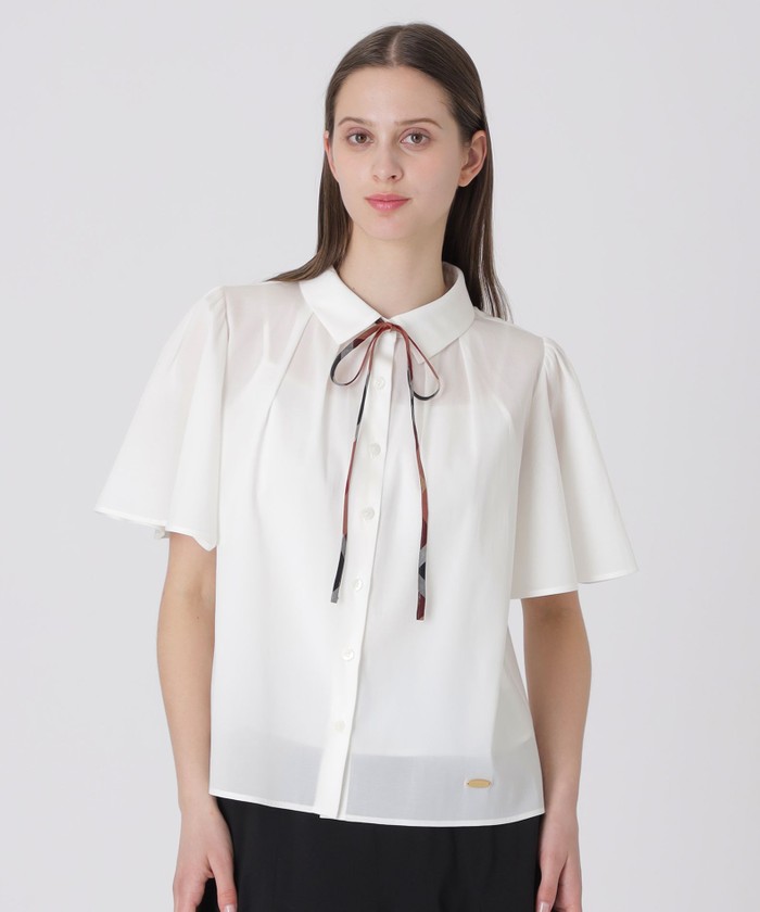 取扱店舗限定】オーガンジーブラウス(508714711)｜阪急百貨店公式通販