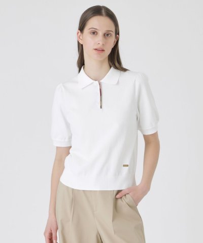 コットンポリエステルニットポロ