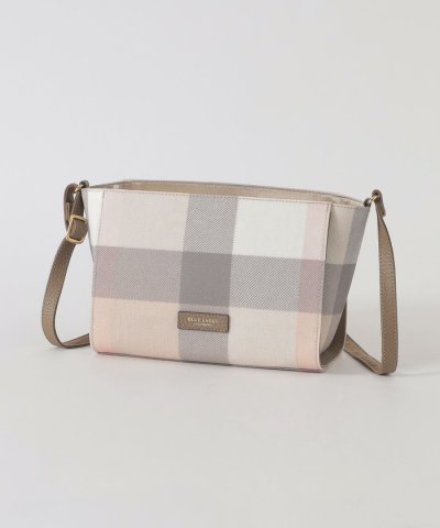 クレストブリッジチェックPVCミニショルダー