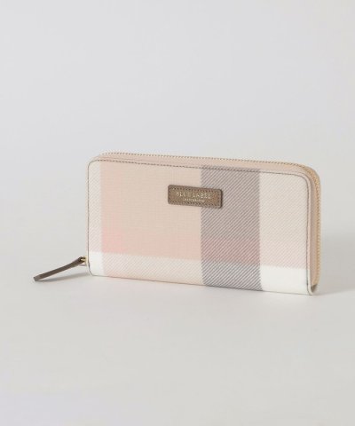 クレストブリッジチェックPVC長財布