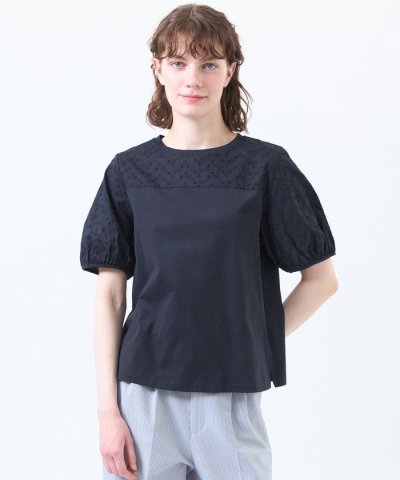 レーススリーブカットソー