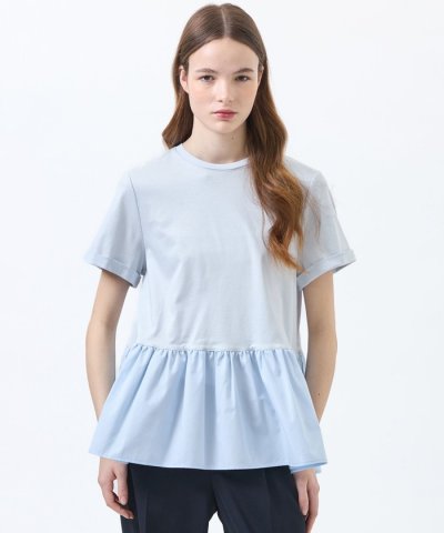 ペプラムコンビカットソー