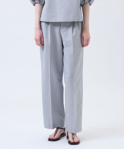 サマーサッカーワイドタックパンツ