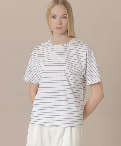 【The Essential Collection】プレーティング天竺ボーダーT