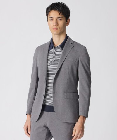 【STUART’S TRAVELER】ストレッチバーズアイ・ジャケット/セットア