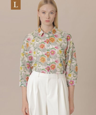 【婦人画報4月号掲載】【L】【BIBURY FLOWER】ドローイングカラフルバ