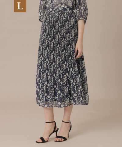 【婦人画報4月号掲載】【L】【BIBURY FLOWER】バイブリーオーガンジー