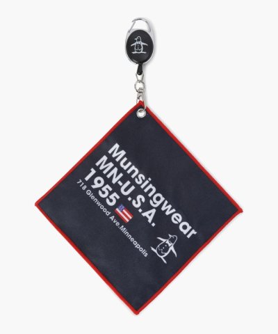 マンシングウェア MUNSINGWEAR ボール拭き用タオル リール付