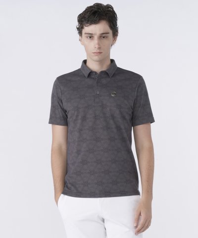 ランバン スポール LANVIN SPORT シーズンモチーフプリント半袖シャツ