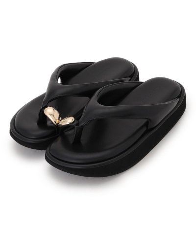 レザータッチトング サンダル