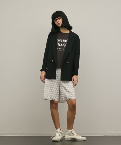 バックタックテーラードジャケット