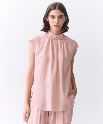 SERAPHIN / ライトシアー ハイネックブラウス