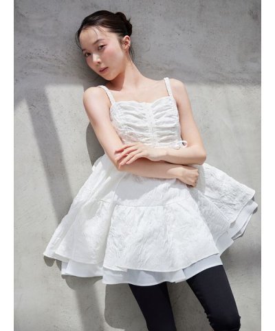 【Chacott】コラボジャガードミニワンピース