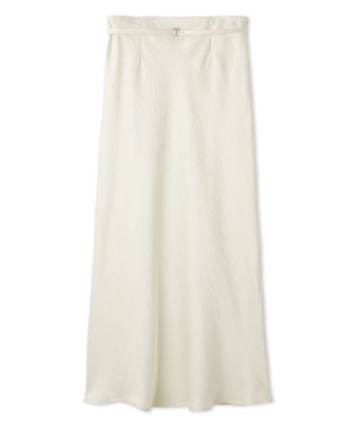 サテンナロースカート／接触冷感