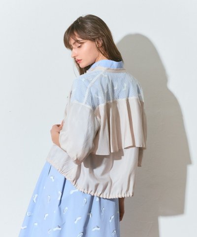 メッシュコンビシアーブルゾン