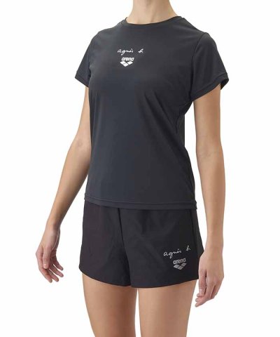 アリーナ arena 【agnes b. × arena】Tシャツ