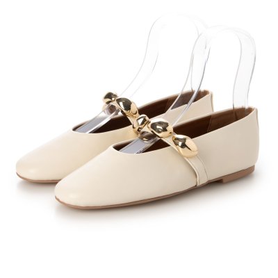 スティーブ マデン STEVE MADDEN ビジューフラットパンプス