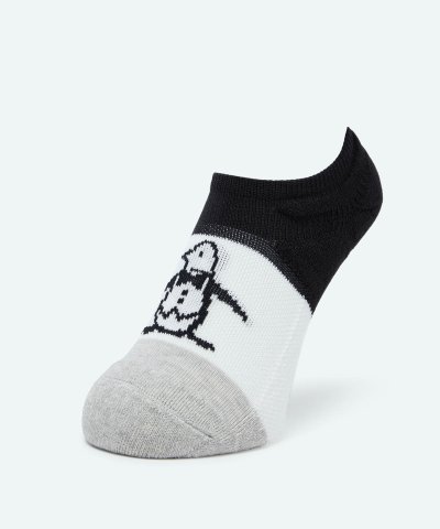 マンシングウェア MUNSINGWEAR スニーカーインペンギン柄ソックス【返品