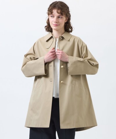 【WEB&一部店舗限定】【WELBURY(ウェルベリー)】シャンブレーギャバジン