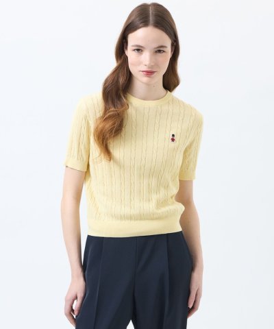 バッキンガムベア ケーブルサマーニット