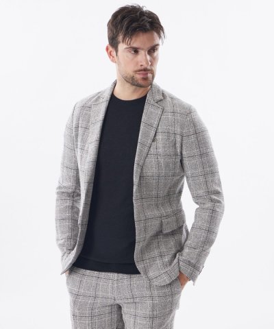 【PRIMA COLLECTION】チェックパターンジャケット