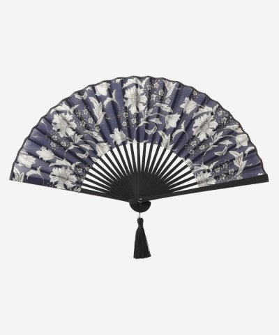 【婦人画報4月号掲載】【BIBURY FLOWER】バイブリーフラワー扇子