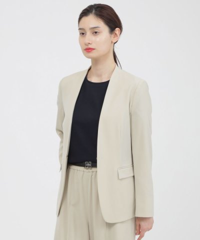 【Nikkei Magazine掲載】【ウォッシャブル/防しわ性】ソフトストレッ