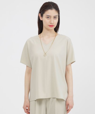 【Nikkei Magazine掲載】【ウォッシャブル/防しわ性】ソフトストレッ