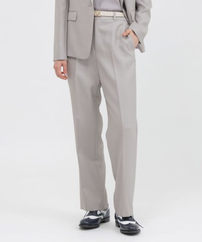 【WEB・一部店舗限定/防しわ性】ライトダブルウールIV　パンツ