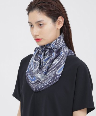 BINDAフローペイズリー　ストール