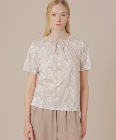 【BIBURY FLOWER】バイブリーコットンTシャツ