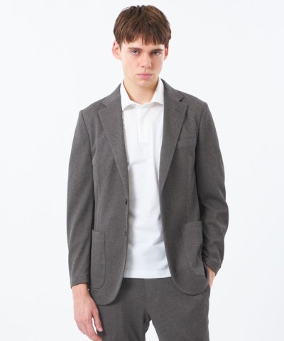 【予約販売】テーラードジャージー ジャケット ミニワッフル