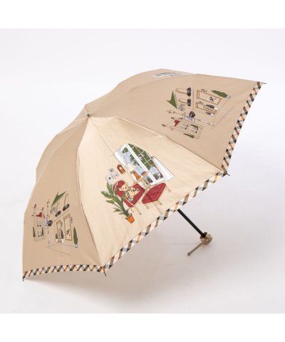 折りたたみ傘 ダックスベア サテン 日本製 雨傘