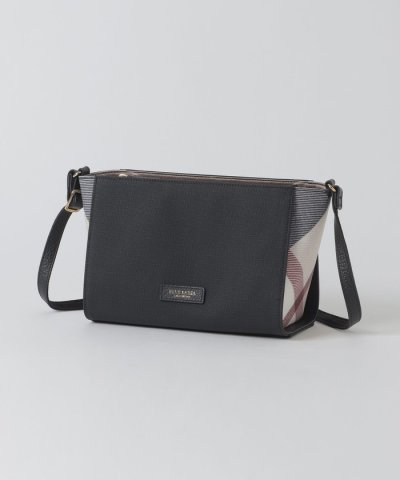 パーシャルクレストブリッジチェックPVCミニショルダー