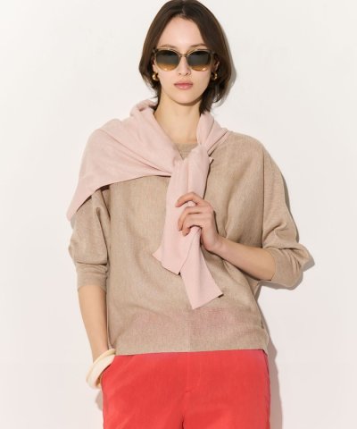 シャイニーシアー ドルマン ニット