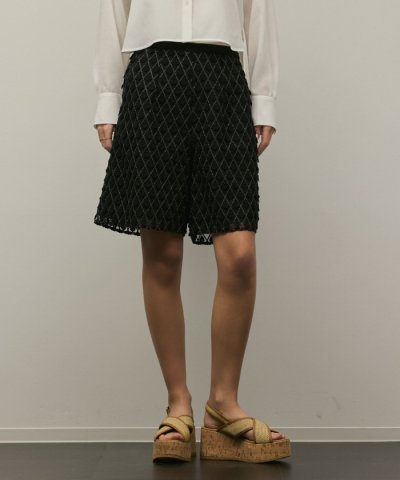 モチーフチュールパンツ