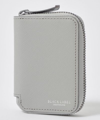 バイカラークレストブリッジチェックスマートキーケース