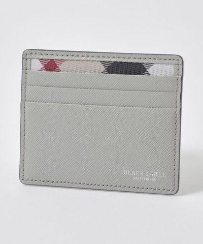 バイカラークレストブリッジチェックミニスナップウォレット