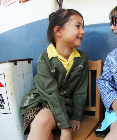 デニムダンガリー DENIM DUNGAREE Sheeting Scribbl