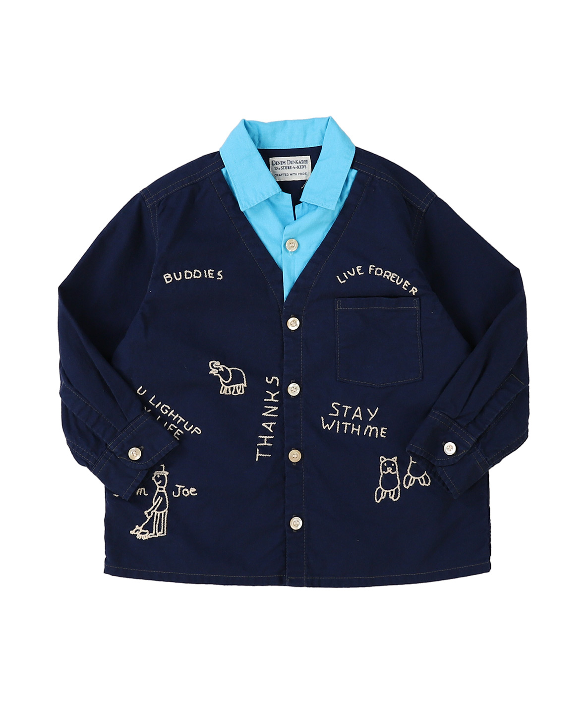 デニムダンガリー DENIM DUNGAREE Sheeting MICKEY (508102127)｜阪急