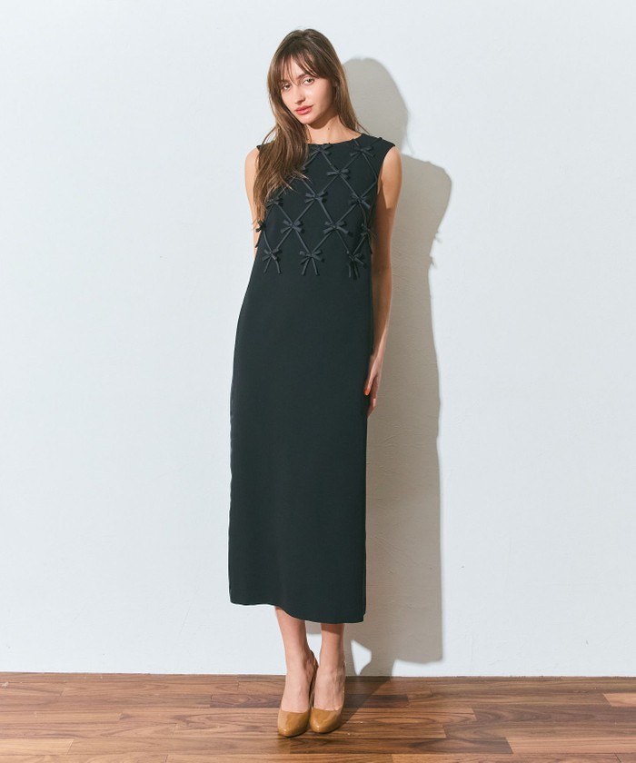 GRACE CONTINENTAL ワンピース　ドレス　ブラック ブラック系｜ワンピース・ドレス｜GRACE CONTINENTAL(グレース