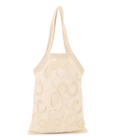 コットンレース トートバッグ
